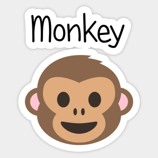 Monkey Around Sticker